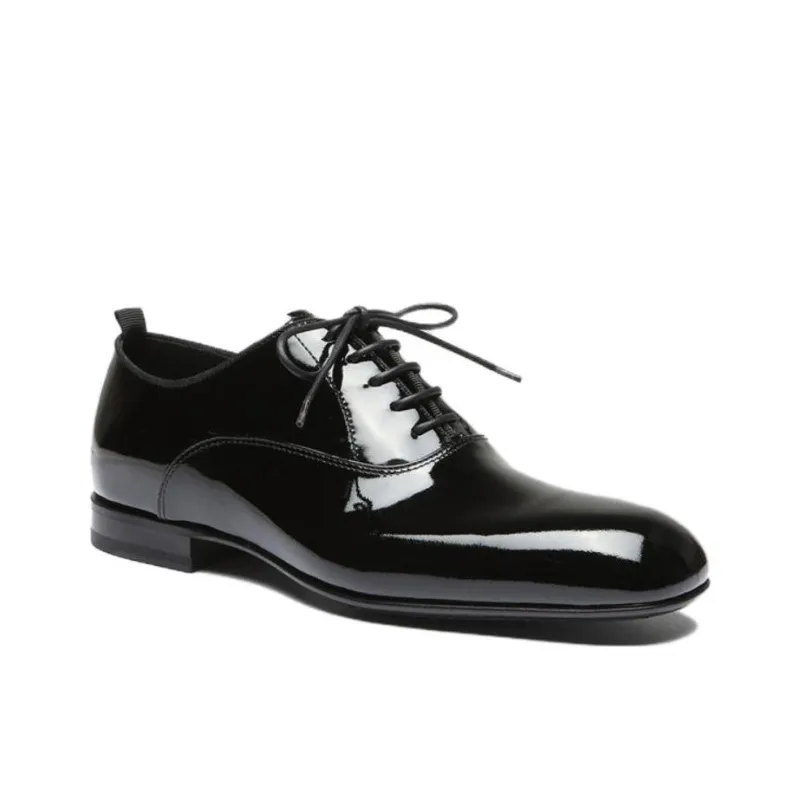 Officine Creative Harvey Patent leather Oxford Shoes-2