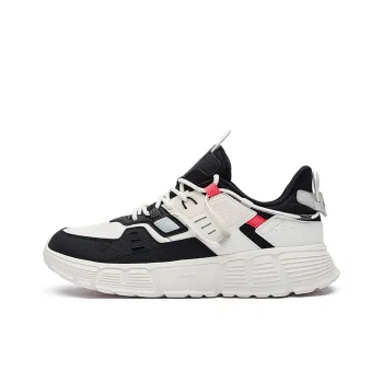 Erke Get On The Road Low Top Casual Shoes Men's White Black