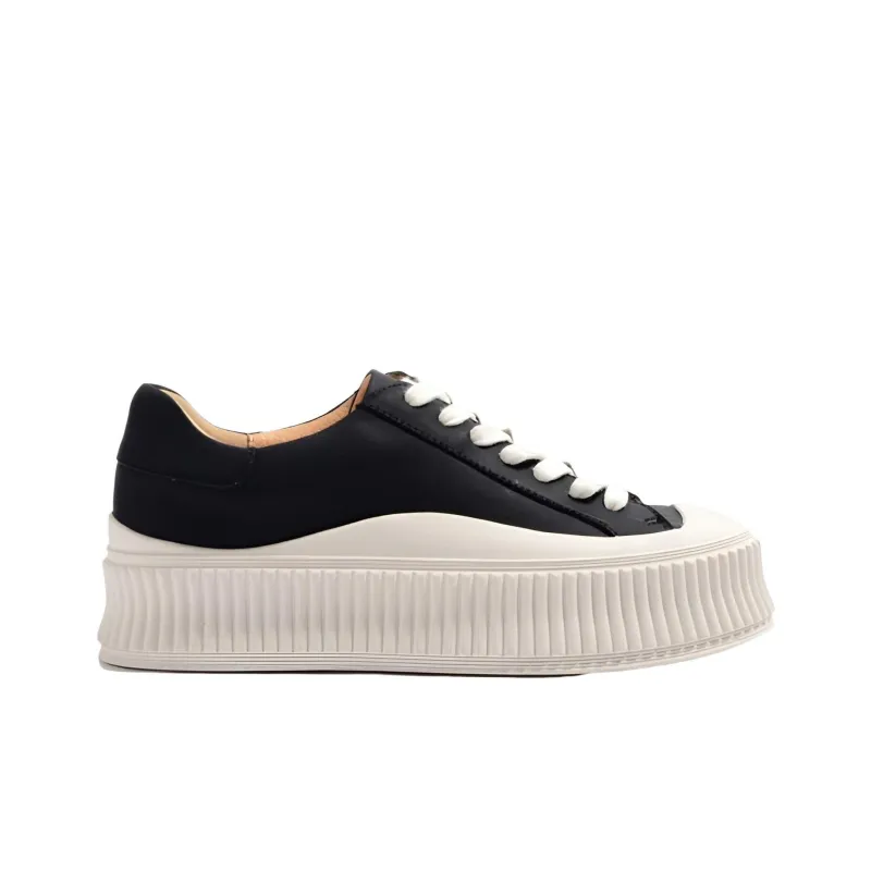 STEVE MADDEN Skateboard Shoes Women's Low-Top Black-1