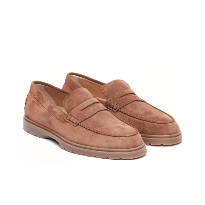 TOD'S Penny Logo-Embossed Loafers-2