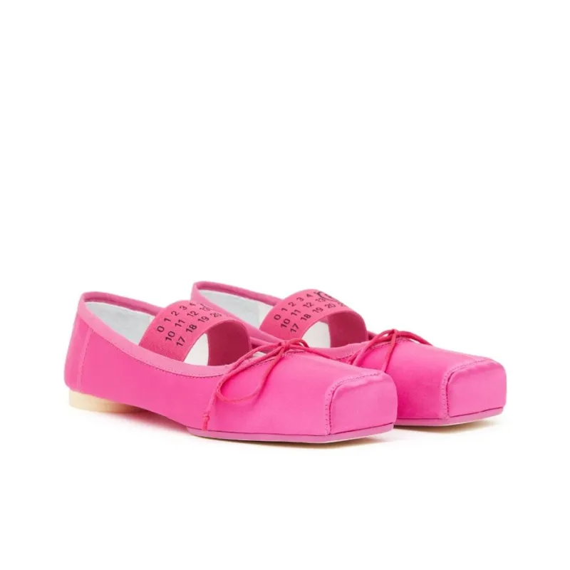 MM6 Maison Margiela Casual Single Shoes Women's Pink-2