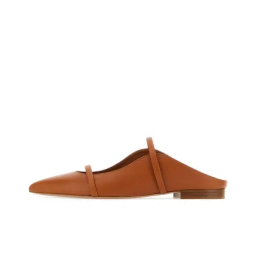 Malone Souliers Maureen Double-strap Leather Flats