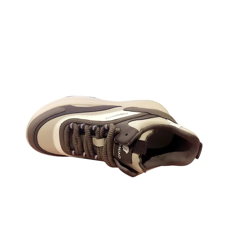 Rich Birds High Top Skateboard Shoes Women's-2