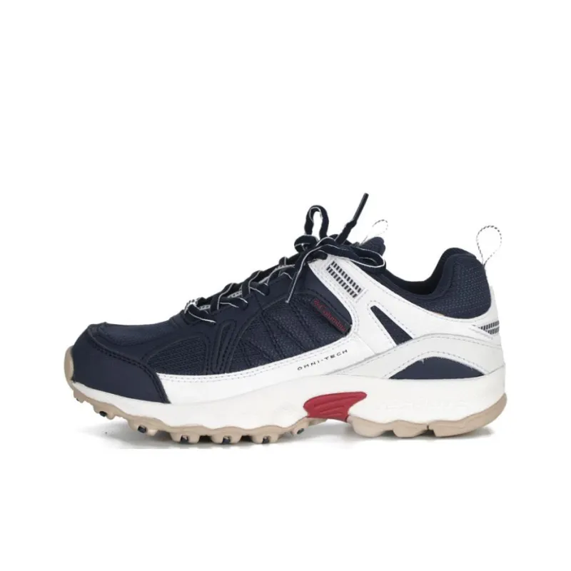 Columbia Anti Slip Wear Resistant Low Top Outdoor Shoes Women's White Blue-0