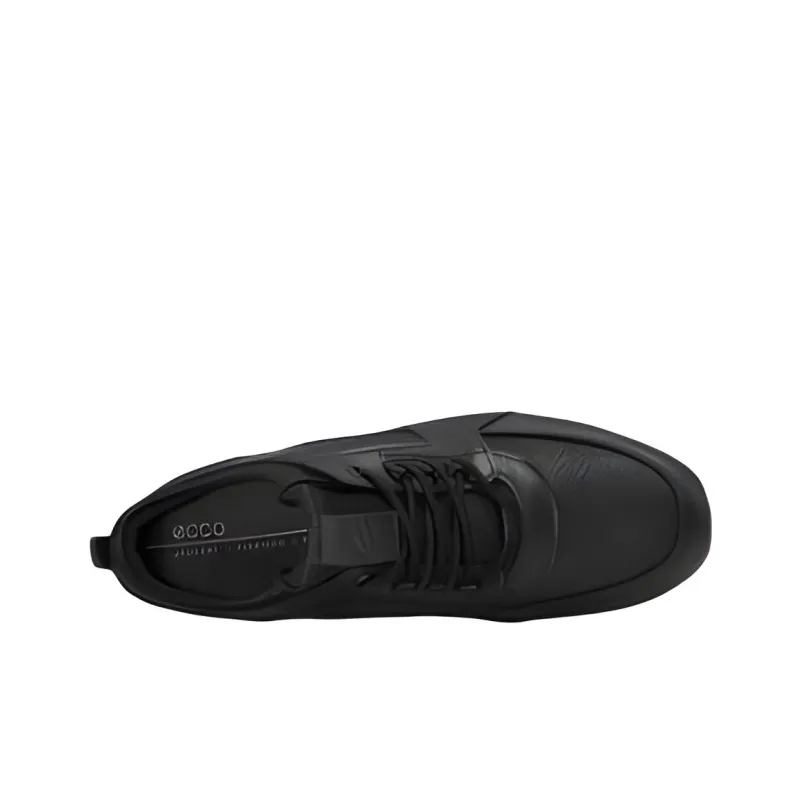 Ecco Low Top Casual Shoes Men's Black-3