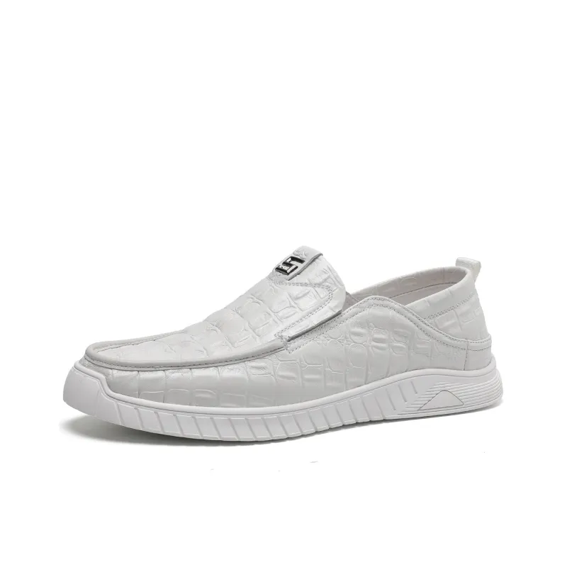 TRUMPPIPE Casual Shoes Men's White-1