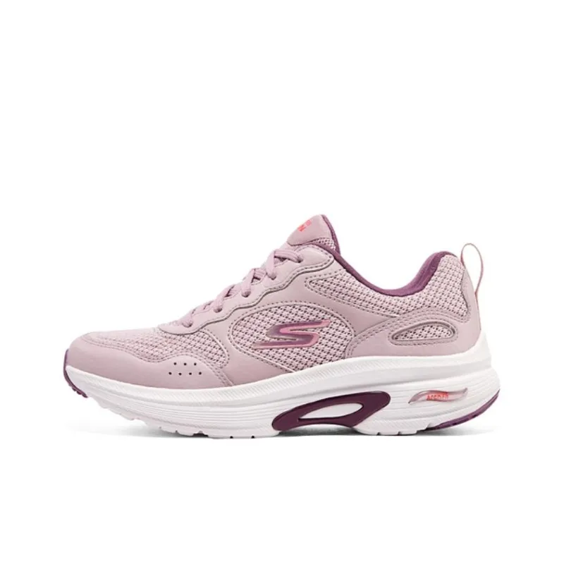 Skechers GO RUN Fit Refine Cushioning Low Top Casual Shoes Women's Dark Pink-0