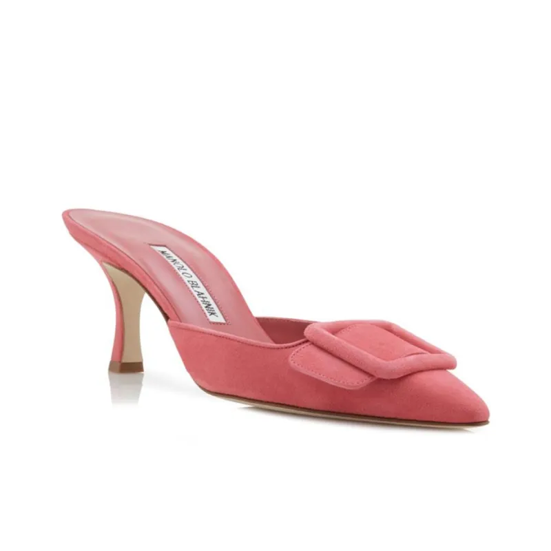 MANOLO BLAHNIK Stylish Sandals Women's Pink-2
