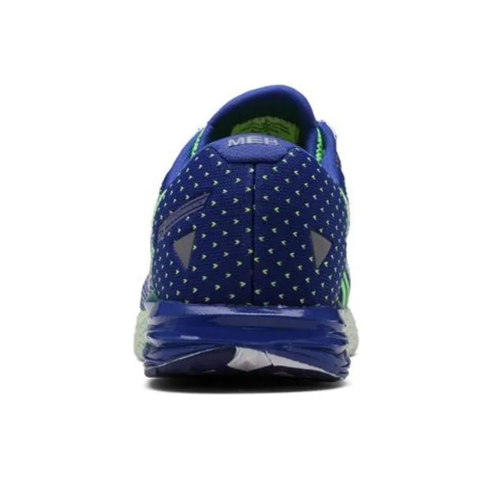 Skechers Go Meb Razor Cushioning Anti-Slip Wear-Resistant Breathability Low-Top Running Shoes Men's Green Blue-3