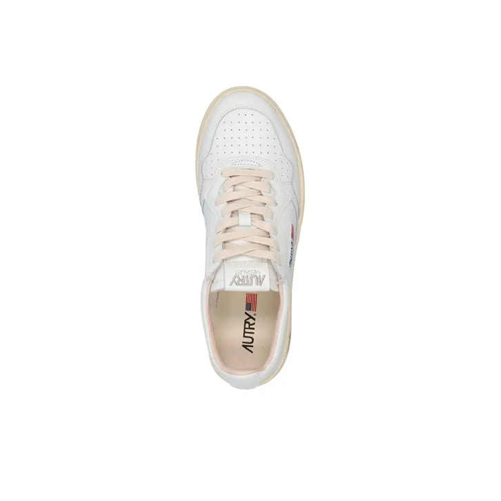 AUTRY Medalist Leather Trainers 'White'-2