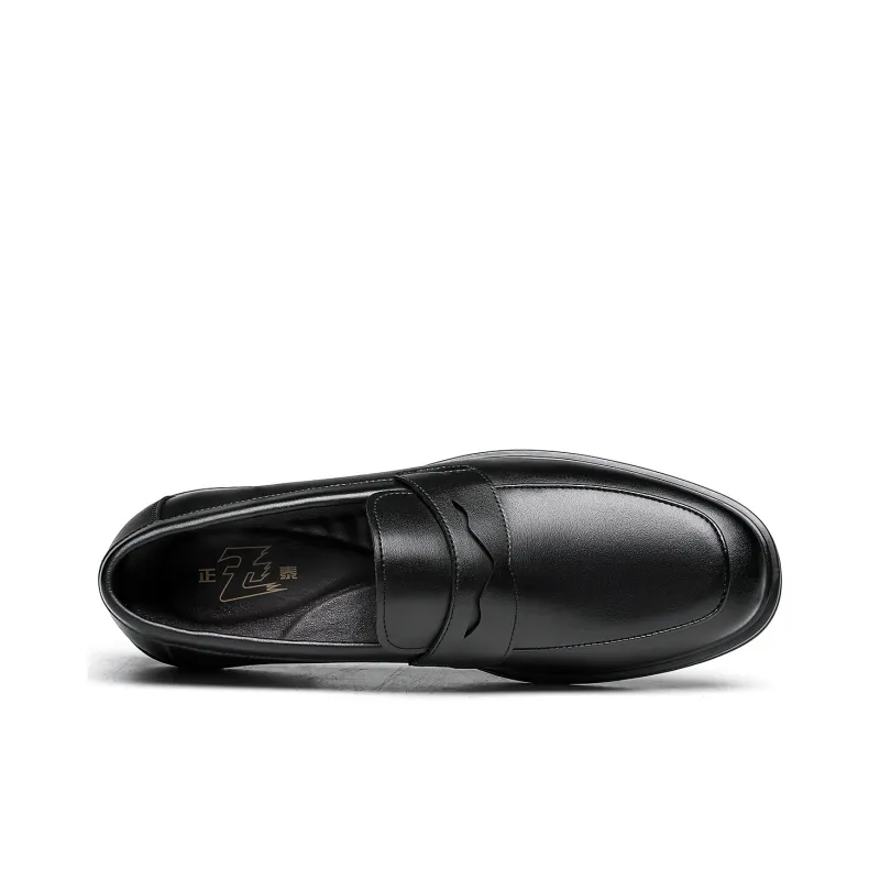 CHINT Dress Shoes Men Low Top Black/Brown-3
