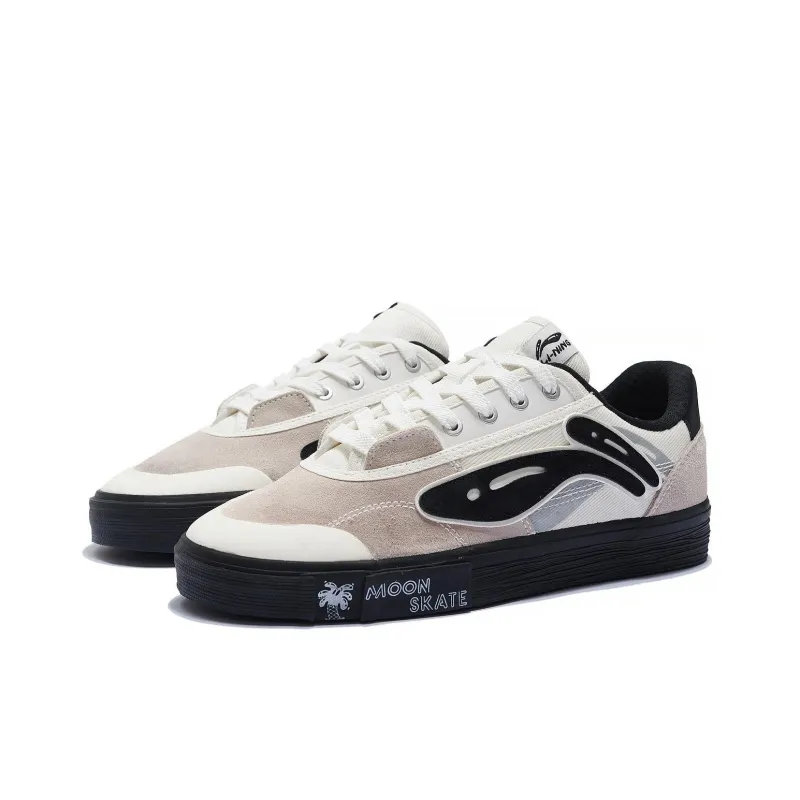 LiNing BadFive Wave Pro Low 50/50 X Steven Harrington 'White Black'-2