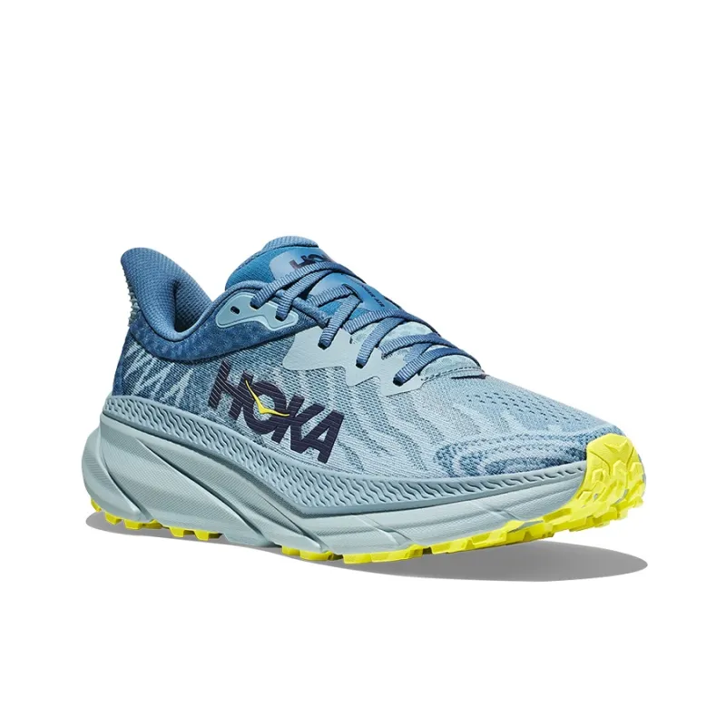 HOKA ONE ONE Challenger Atr 7 2E Wide 'Stone Blue Evening Primrose'-2