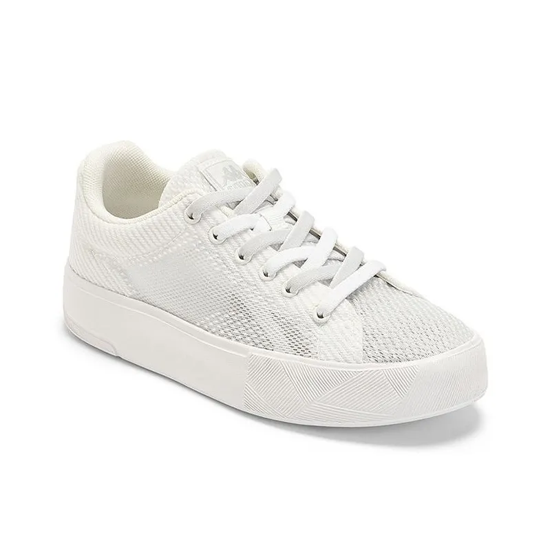 Kappa Slip Resistant, Abrasion Resistant, Breathable Low Top Skateboard Shoes Unisex White-2