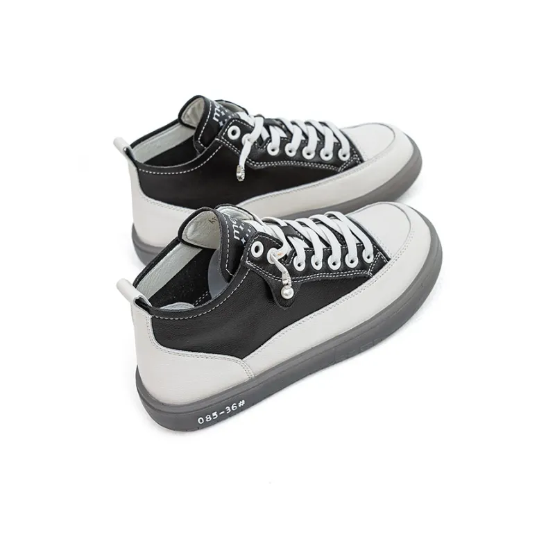 Medd Lightweight Wear-Resistant And Slip-Resistant High-Top Casual Shoes Women's-3