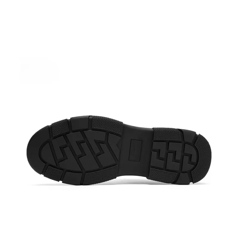 SEPTWOLVES Wear Resistant Breathable Height Increasing Mid Top Casual Shoes Men's-6