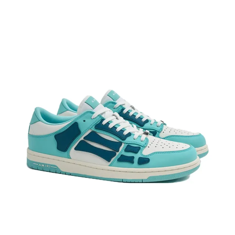 AMIRI Skel Top Low 'Teal Slate Blue'-1