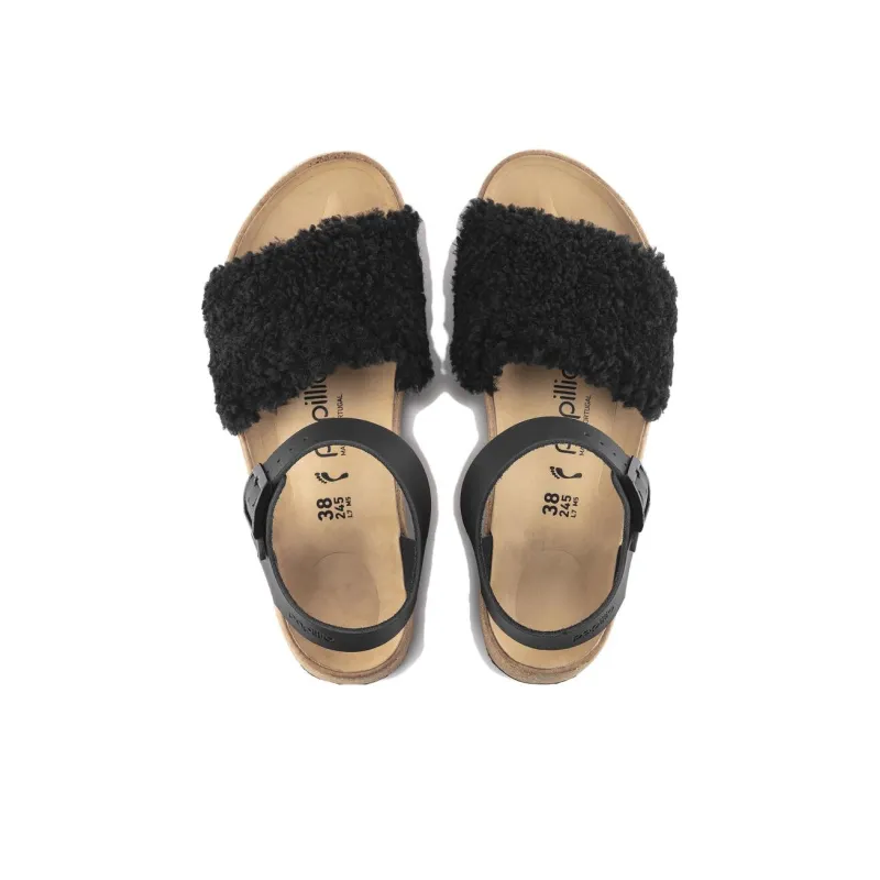 Birkenstock Glenda Beach Sandals Women's Black Narrow Fit-3