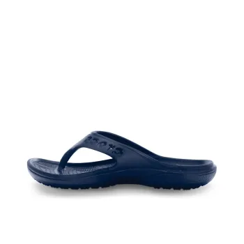 Crocs Baya Light Cozy Flat Flip Flops Deep Blue