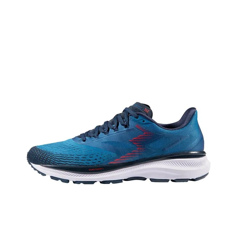 361° Anti Slip Wear Resistant Low Top Running Shoes Men's Blue-0