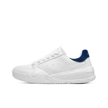 Skechers Sport Denali Shoes 'White Navy' Women's