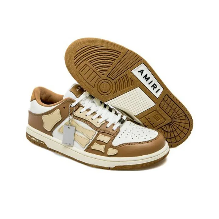 AMIRI Skel Top Low Brown Tan-4