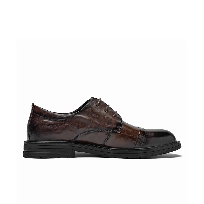 SEPTWOLVES Brock Leather Shoes Dress Shoes Men's Black-11
