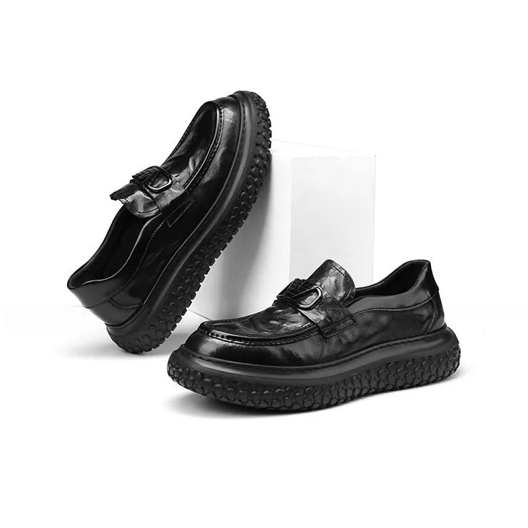 U7 Men's Casual Shoes Men's Black-2
