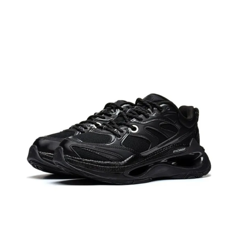 LiNing Beyond Durable Breathable Low Top Casual Shoes Women's Black-2