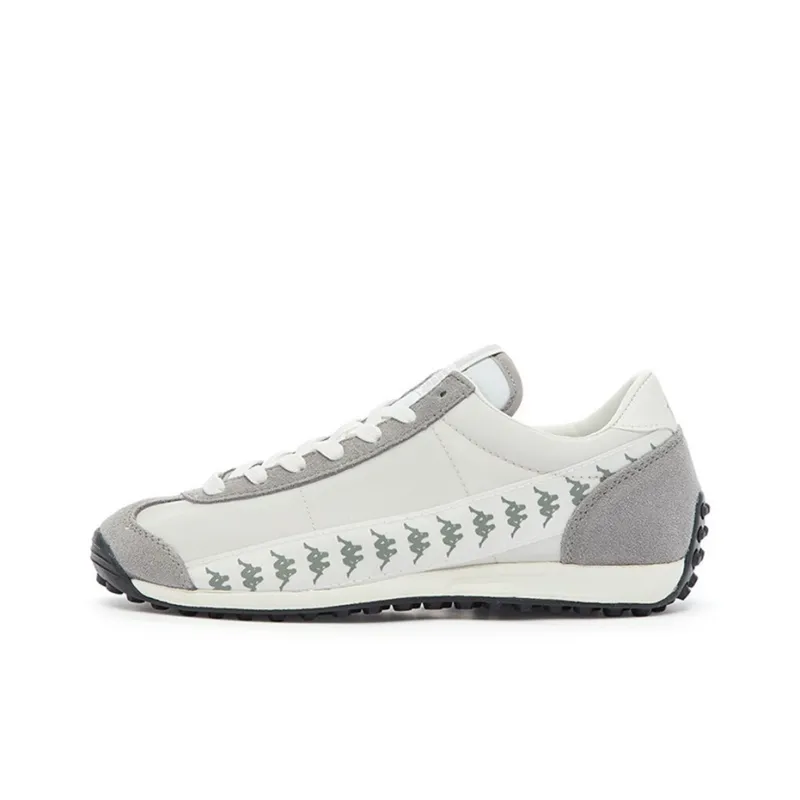 Kappa Slip Resistant, Abrasion Resistant, Breathable Low Top Casual Shoes Unisex Gray-0