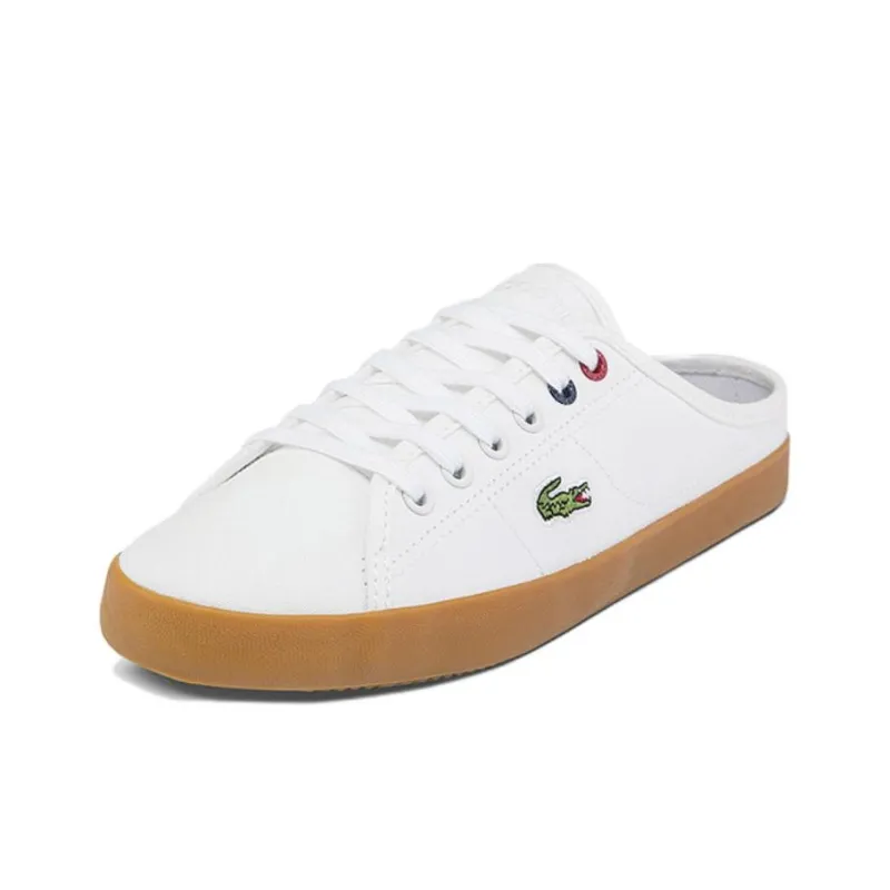 LACOSTE Wrap-toe Slippers Women's White-1