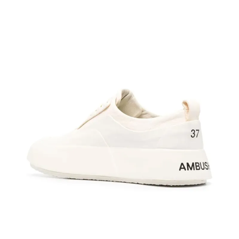 AMBUSH Low-Top Stylish Skateboarding Shoes Women's White-3