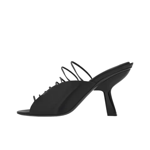 FERRAGAMO Slide Slippers Women's Black