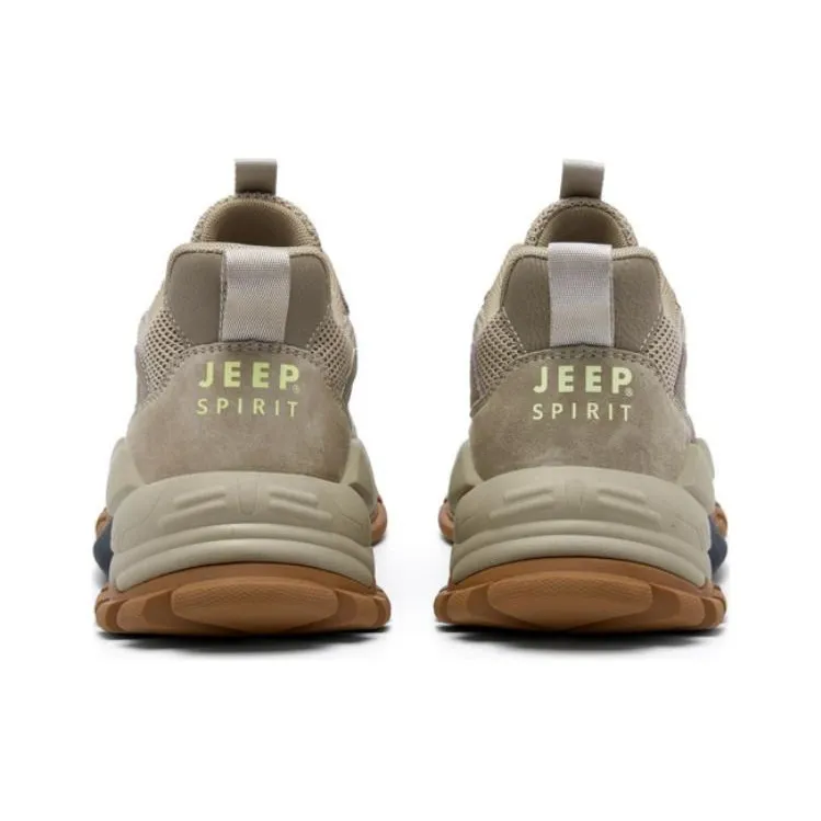 JEEP SPIRIT Slip Resistant, Abrasion Resistant, Breathable, Height Increasing Low Top Casual Shoes Unisex-35