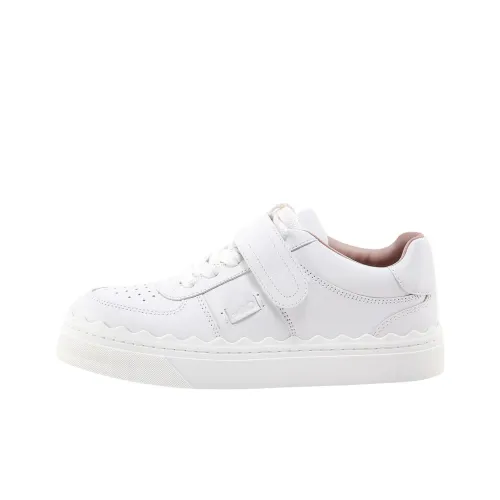 Chloé Skateboard Shoes Women's Low-Top White