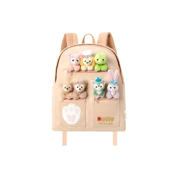 Disney Fabric Backpack Regular Unisex Milk Tea