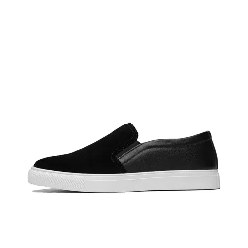 A fairy tale of a pair of shoes Skateboard Shoes Men Low-Top Black