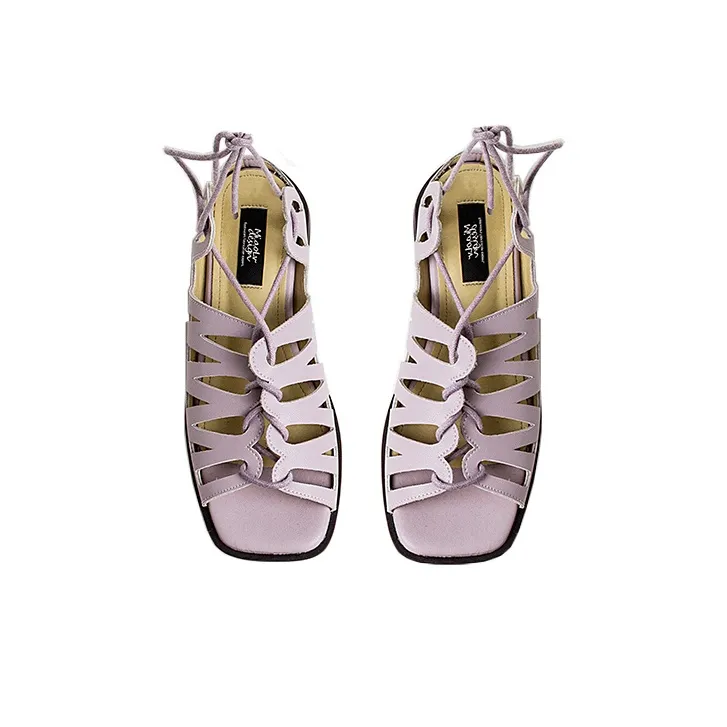 Wonderful Couple Roman Sandals 3.5cm Women's-19