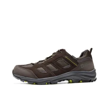 Jack Wolfskin Vojo 3 Texapore Low Cushioning Anti Slip And Wear Resistant Low Top Outdoor Shoes Men's Dark Brown