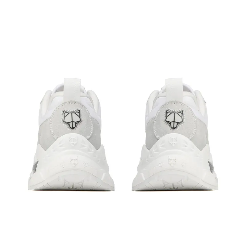Naked Wolfe Society Low-Top Sports Casual Shoes Women's White Gray-4