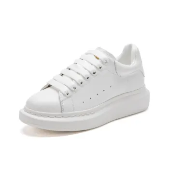 PLO CART Wear-Resistant Slip-Resistant Low-Top Skateboard Shoes Women's White
