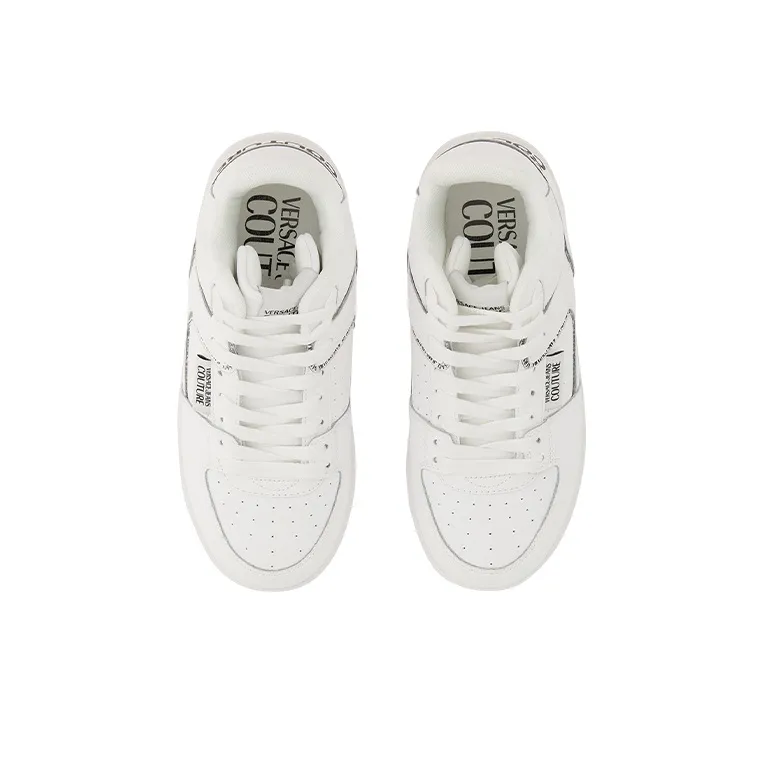 VERSACE JEANS Stylish Skateboarding Shoes Women's White-2