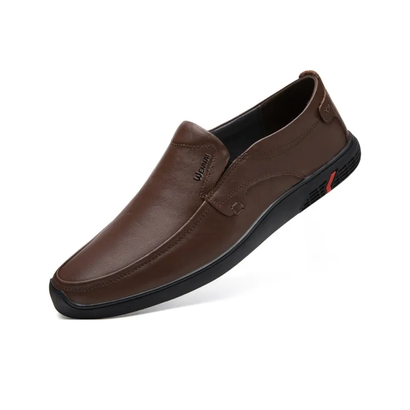Wen Nai Dress Shoes Men's Brown-1