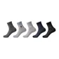 5 Pack (Dark Gray 1+Light Blue 1+Light Gray 1+Navy Blue 1+Black 1)