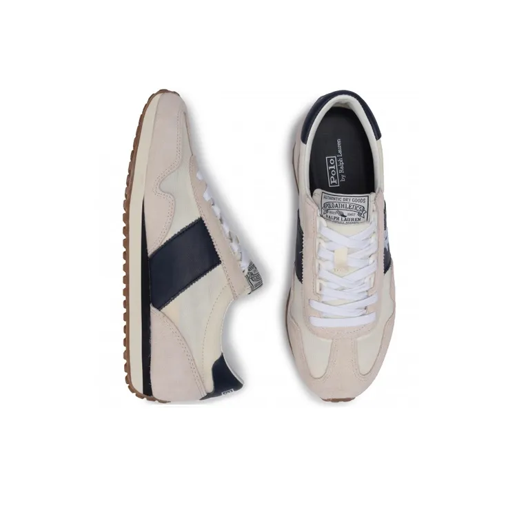 Polo Ralph Lauren Sports Casual Shoes Men's White-3