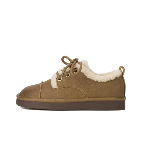 ACESC Women's Casual Shoes clothing Women's Low Top Brown