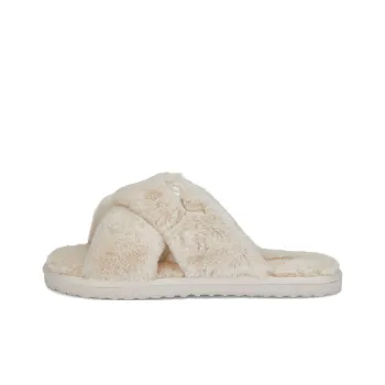 PUMA Fluff X Strap Sports Slippers Women's Beige