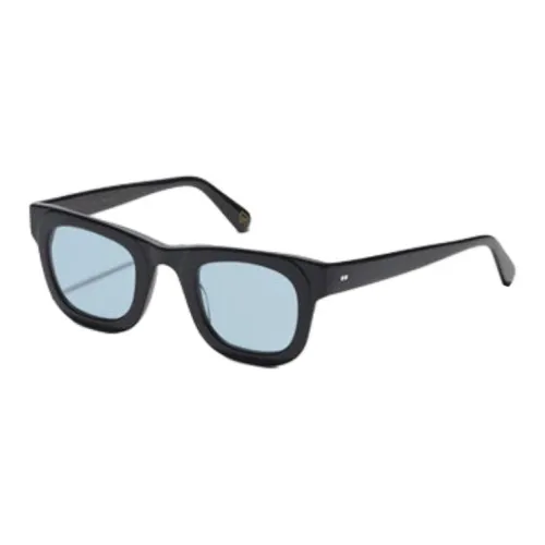 MOSCOT Acetate Rectangular Sunglasses Men's Black