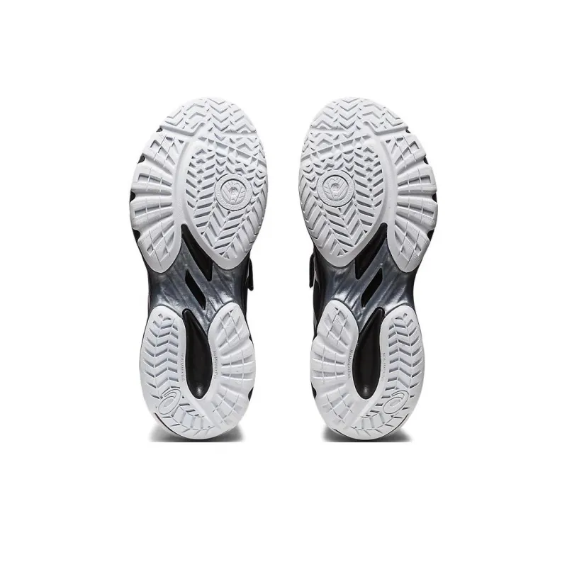 Asics Court Selfit 2 Court Selfit 2 Wear Resistant Slip Resistant Mid Top Volleyball Shoes Unisex Black Silver-6