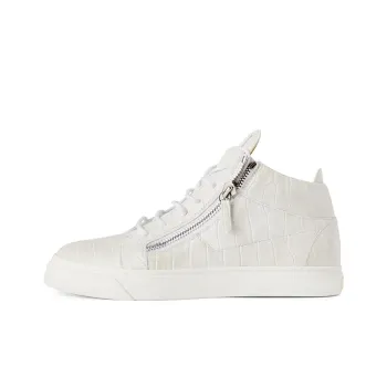 Giuseppe Zanotti Kriss Crocodile Effect Mid top Sneakers